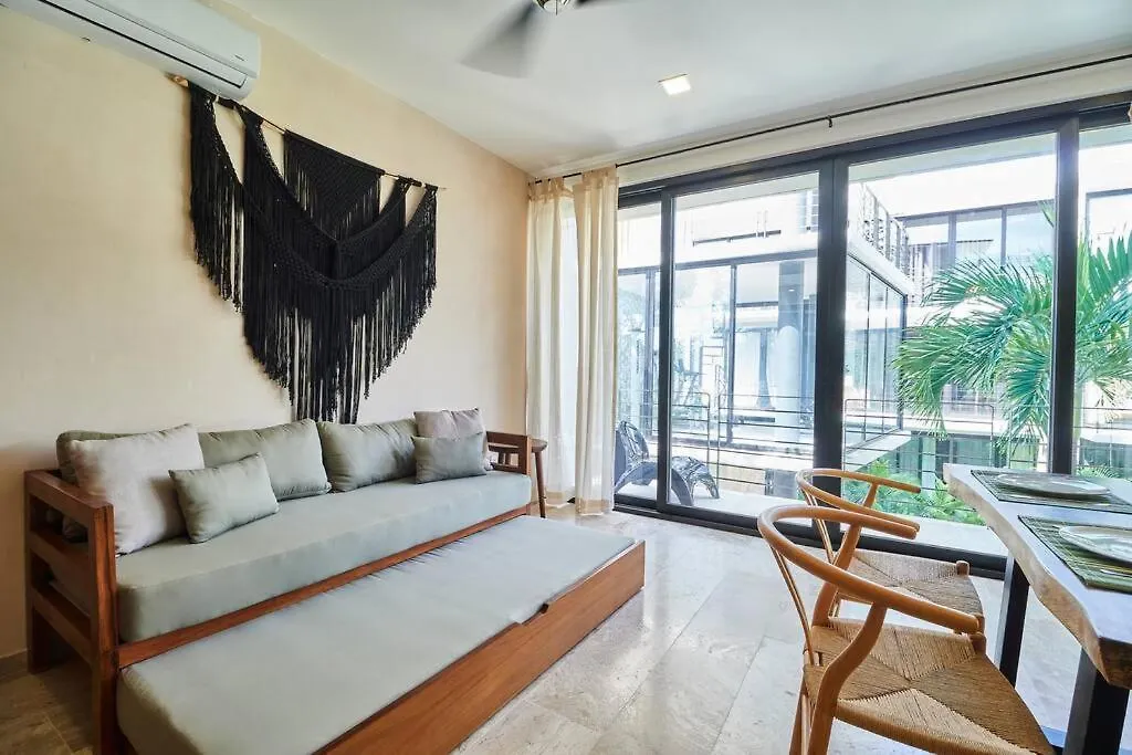 208 Amena Lovely 1 Bdr Apartment In A Quiet Place Tulum Messico